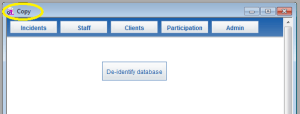 Copy deidentify