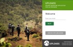 UPLOADS App – Login&nbsp;Screen